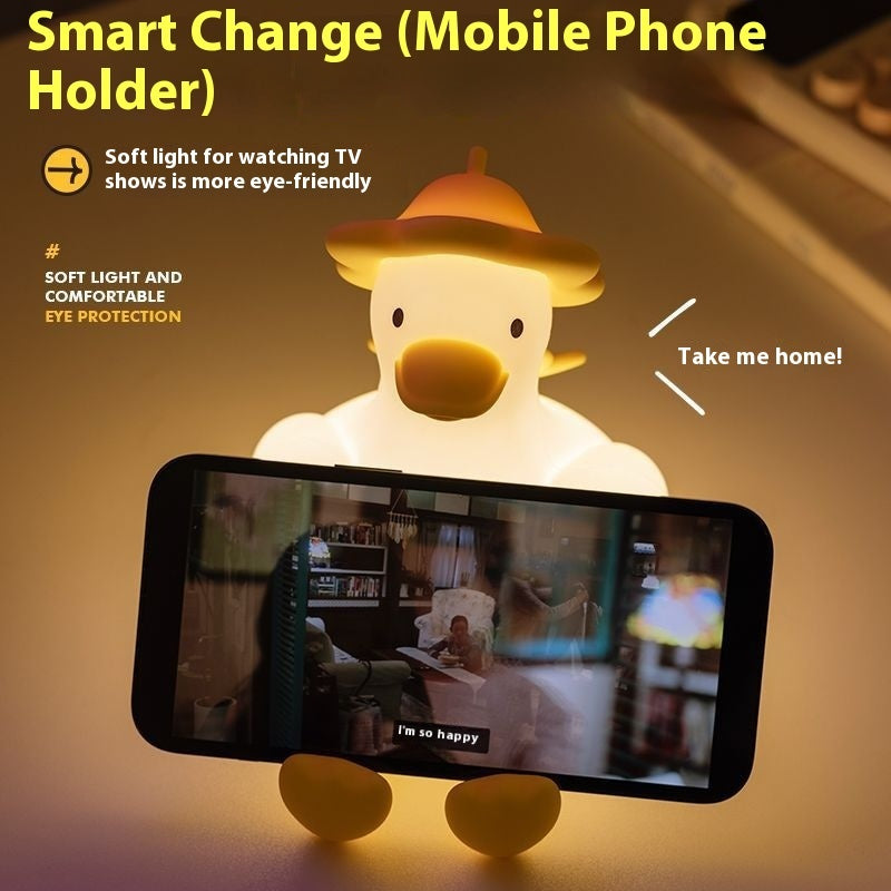 Cute Duck lamp - Phone Holder