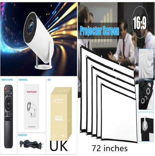 Pro Projector Home Theater Entertainment Portable Small Projector